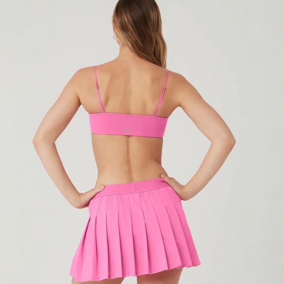 Alo Yoga Airbrush Socialite Bandeau 💖🌸Paradise Pink - Picture 3 of 9